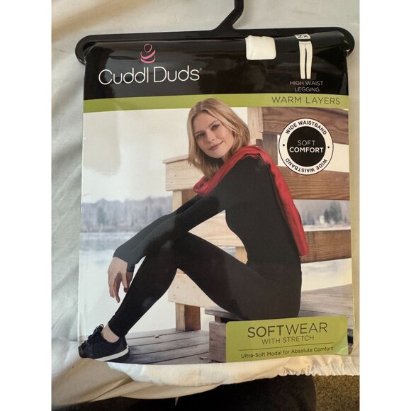 Cuddl Duds White Leggings 2xl NWT - Picture 2 of 3